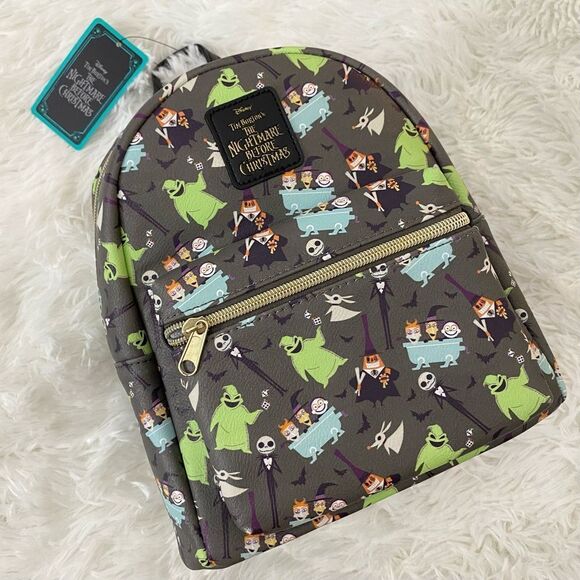 Loungefly The Nightmare Before Christmas Characters Mini Backpack - Picture 1 of 9